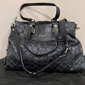 Black Coach Satchel